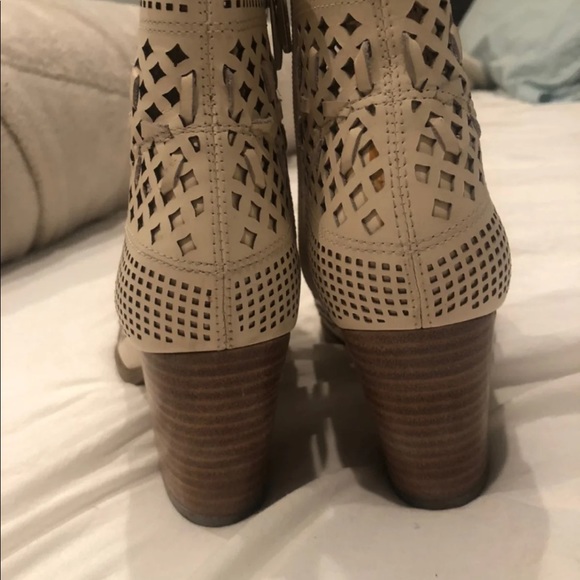 Franco Sarto Nude Booties - Picture 7 of 7